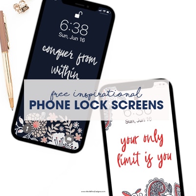 Inspirational Phone Lock Screens