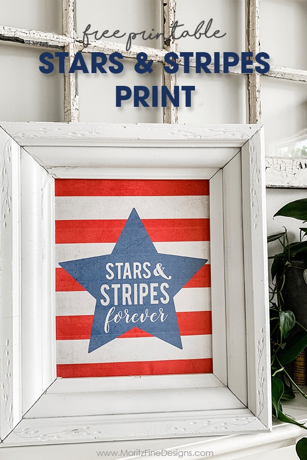 Stars Stripes Printable 4th Of July