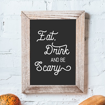 Free Printable Halloween Signs