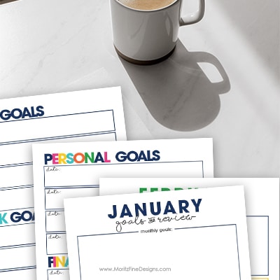 Printable Goal Planner