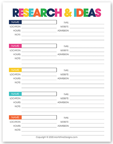 The Printable Travel Planner will make planning your next trip easy-from helping you create a travel budget to making an itineray and everything in between.