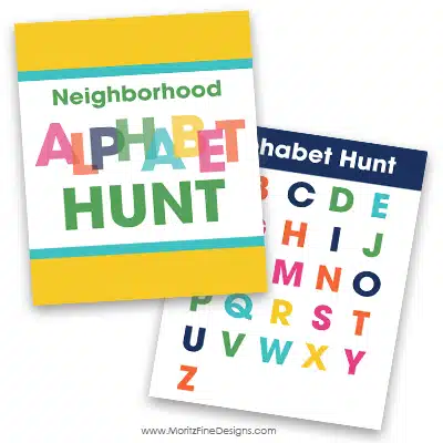 Neighborhood Alphabet Hunt