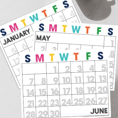 This free 2021 printable calendar is exactly what you need to get organized. It's easy to download, print and begin using instantly.