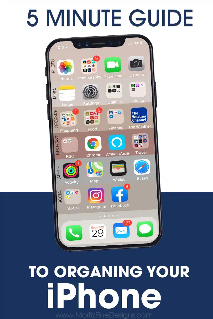 Organize your iPhone in just minutes! Your iPhone home screen will never be the same again. Use our awesome FREE download!