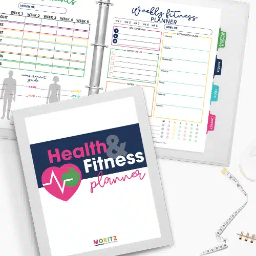 Our Health & Fitness Planner will help you push past the obstacles that have kept you from achieving the healthy lifestyle you want.