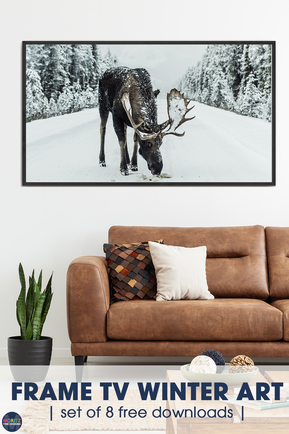 Digital Download Samsung Art Tv Art for Tv Frame Samsung Frame Tv Art Winter Snowy Ski Lift Winter Digital Art Frame Tv Art
