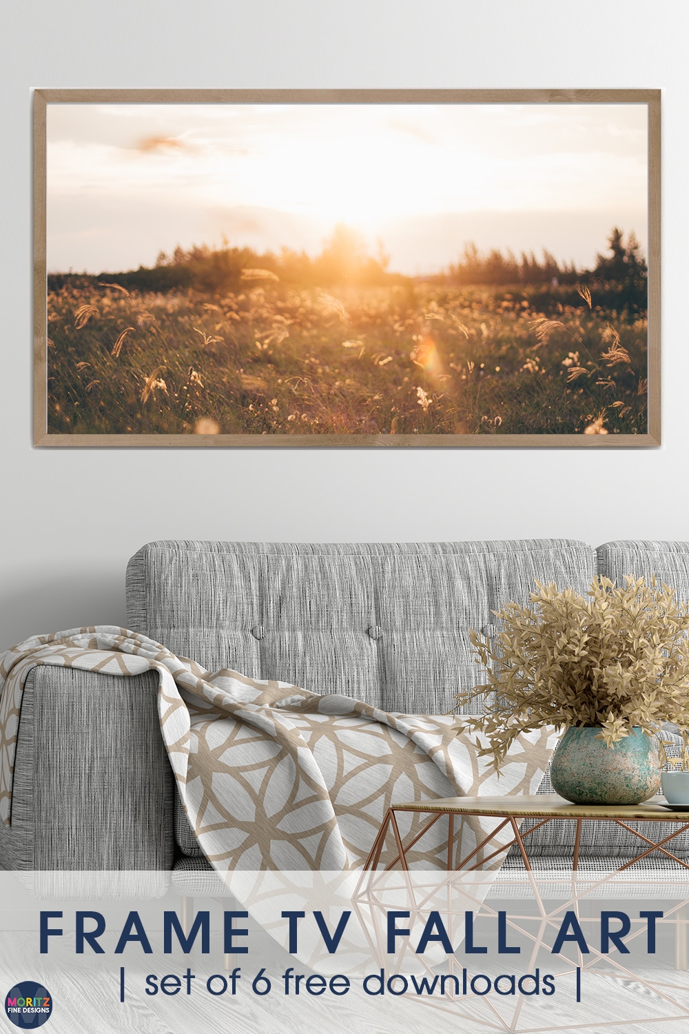 Update your Samsung Frame TV with one of these beautiful free instant download digital prints. Simply upload and display in just minutes.