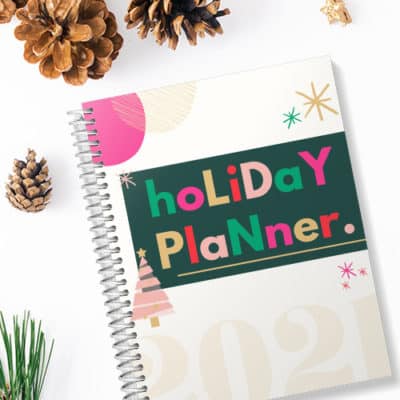 Use the Holiday Planner & Organizer to get ahead on all holiday tasks including menu planning, gift buying and tracking, budgeting and more.