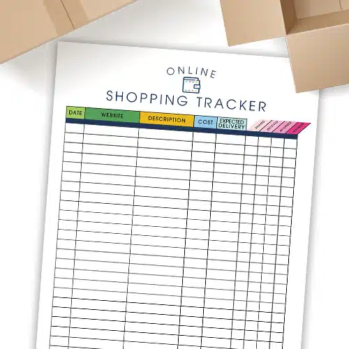 The Online Shopping Tracker: Managing Your Purchases