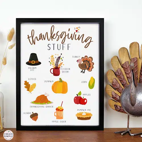 Free Printable Thanksgiving Art