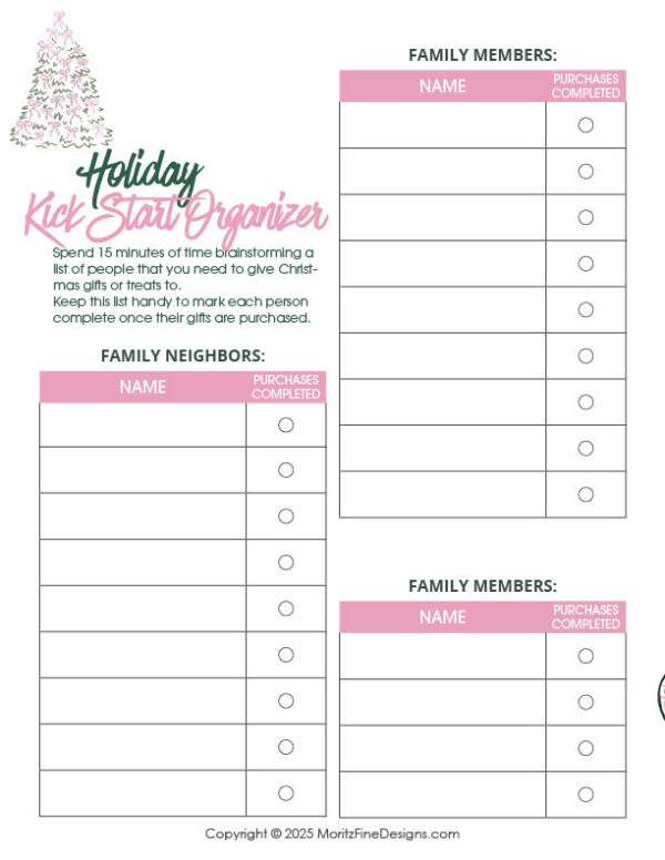 2025 Holiday Planner - Image 6