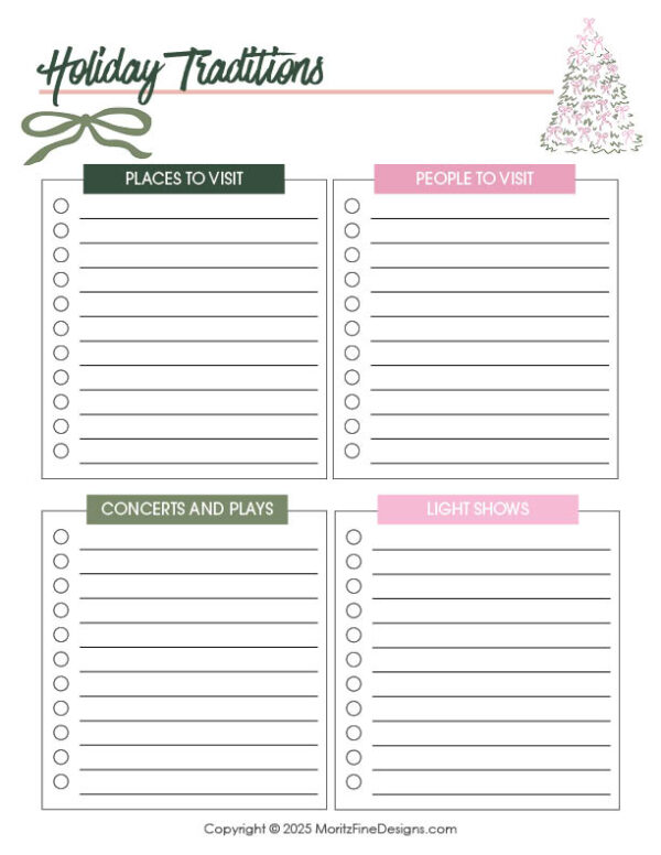 2025 Holiday Planner - Image 29