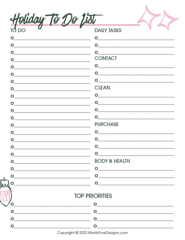2025 Holiday Planner - Image 7